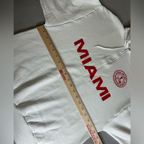 Vintage Miami sigillum universitatis miamiensis Sweatshirt Size M Made in Usa - Picture 6 of 16
